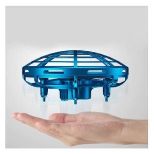 Mini drona FOXMAG24, OZN, incarcare USB, senzori infrarosu, ABS, albastru 141589153 - Дрон