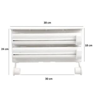 FOXMAG24 Tripla Konyhai Adagoló - Papír, Fólia, Folpack