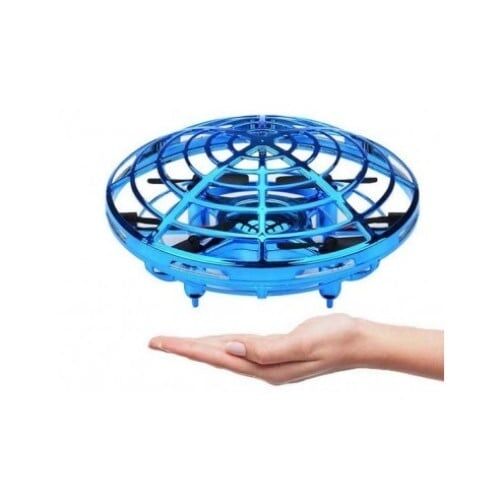 Kézzel Vezérelhető Mini UFO Drón LED Fényekkel - Kék 141589173