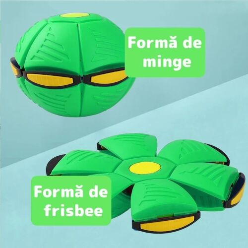 2 az 1-ben Labda és Frizbi Játék - Zöld, 23 cm 138577729