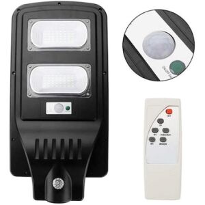 FOXMAG24 60W lampă stradală LED solară cu senzor de mișcare și telecomandă - Lămpi stradale