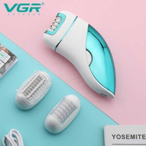 Epilator electric VGR 2 in 1 cu îndepărtare calus și capete interschimbabile - Aparate si accesorii pentru infrumusetare