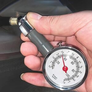 Gumiabroncs Nyomásmérő - Dupla Skála, Autó/Motor/Teherautó