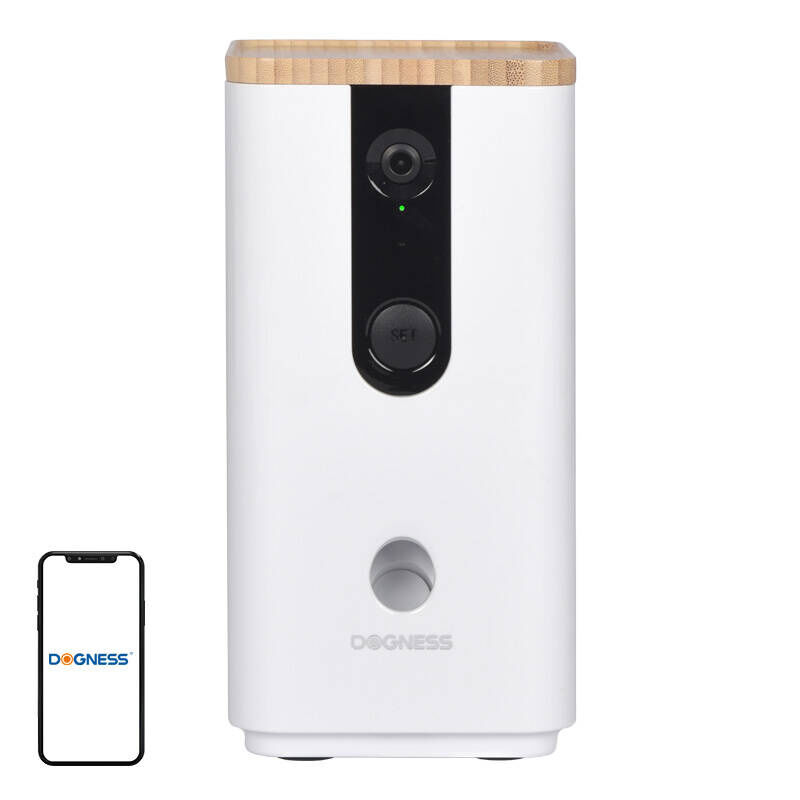 Smart snack etető kamerával T03 Dogness (Fehér)