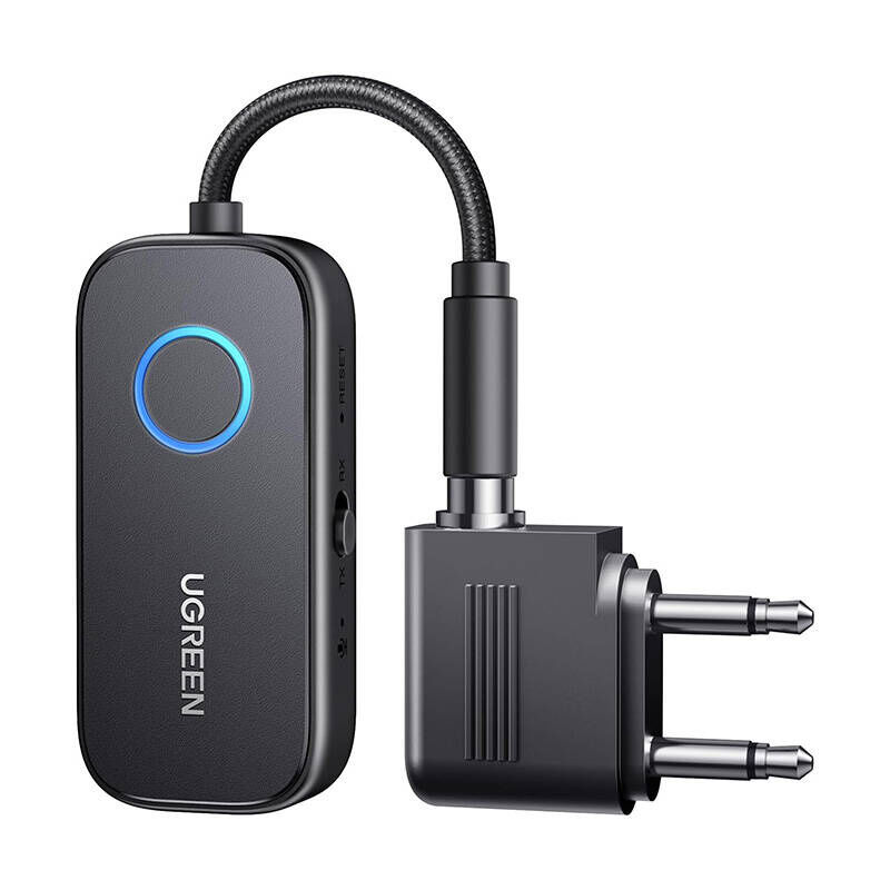 UGREEN CM671 Bluetooth 5.3 adó/vevő, mini jack 3,5 mm, 300mAh + r...