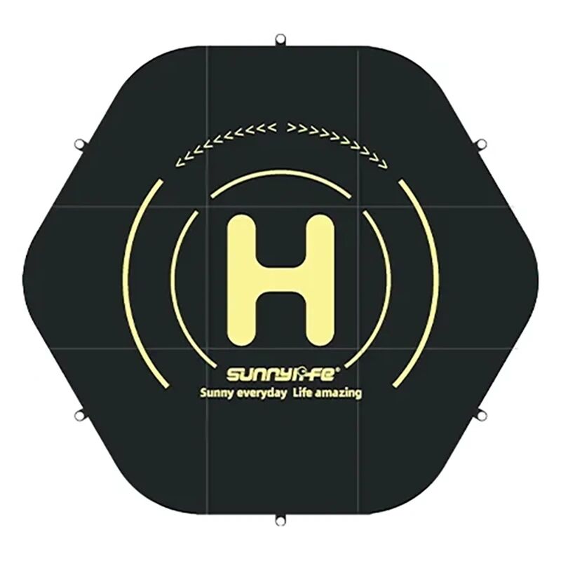 Sunnylife drón leszállószőnyeg 110cm hatszögletű - kétoldalas - v...