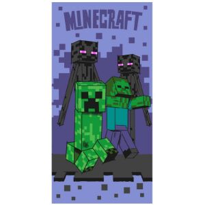Minecraft Sketch Mobs strandtörölköző Creeper, Enderman és Zombi karakterekkel - Minecraft
