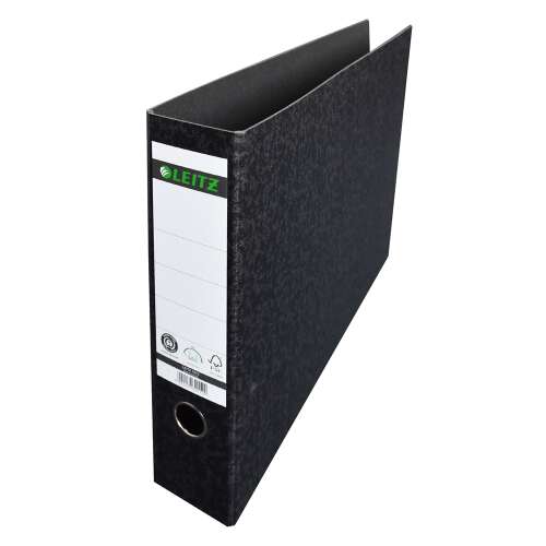 File folder a3, 7,7cm, cardboard recycled leitz 180° black