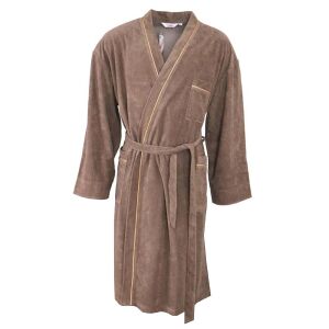 TAMER férfi fürdőköpeny SM-P oversize, Teveszín 3XL 135858695 - Férfi köntös