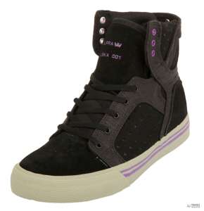 Supra magasszárú Edzőcipő (36,5) #fekete-lila-szürke 30346614