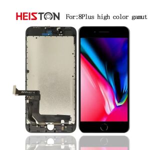 Heiston FHD magas színtartományú Fekete kijelző Apple iPhone 8 Plus készülékhez 135864460 - Heiston