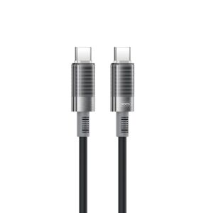 XO NB-Q282B kábel USB-C / USB-C 1M 60W fekete 135868026 - XO