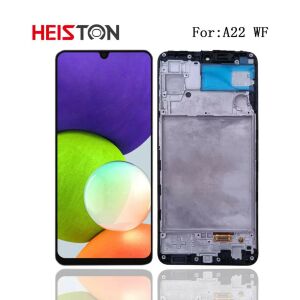 Heiston FHD Fekete kijelző Samsung Galaxy A22 4G készülékhez 135868241 - Heiston