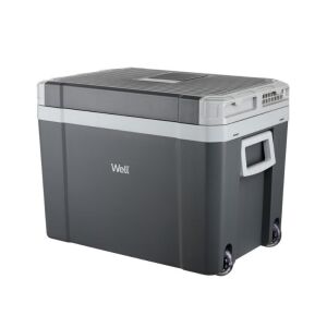 Well COOLBOX-DV4003-WL AC/DC Szivargyújtós autós, elektromos hűtőláda 12V/230V 40L-es húzható gurulós 135868397