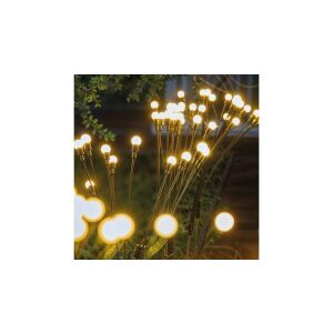 Napelemes szentjánosbogár Golyós Dekor, Melegfehér Fény, Alkonyérz GS018 135868758 - Napelemes lámpa