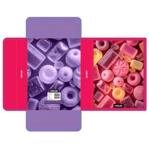 Candy füzetbox A/5, hullámkarton, gazdaságos kivitel, Nebulo 135884533 - Nebulo