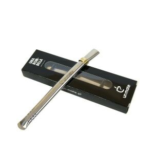 Un Mate Bombilla tisztítókefével 16cm, inox 135885828 - Un Mate