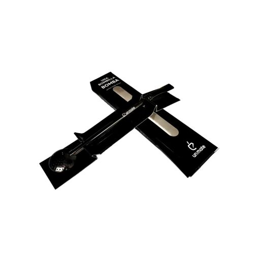 Un Mate Chimarrao Bombilla 19cm, fekete 135885831