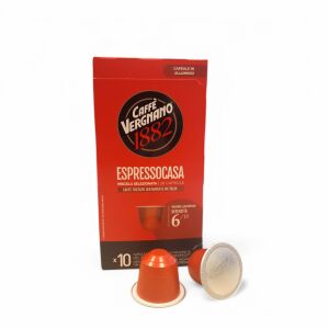 Caffé Vergnano Espressocasa Nespresso kompatibilis ALU kapszula 10db 135885880 - Kávépárna & Kávékapszula