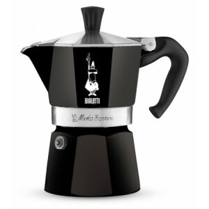 Bialetti Moka Express kotyogós kávéfőző 3 adagos, fekete 135886575 - Bialetti