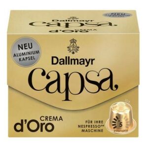 Dallmayr Capsa Crema d'Oro (10 db) 135886643 - Kávépárna & Kávékapszula
