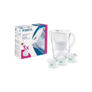Brita Marella 2,4L fehér vízszűrő kancsó + 3db Brita Pro Prue szűrőpatron 135887450 - Brita
