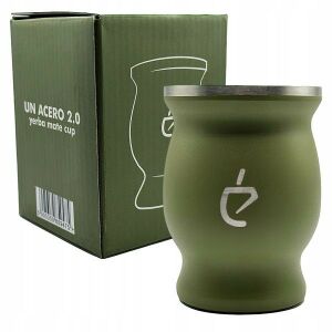 Un Mate JUNGLE acél Maté tök 230ml, zöld 135887714 - Un Mate