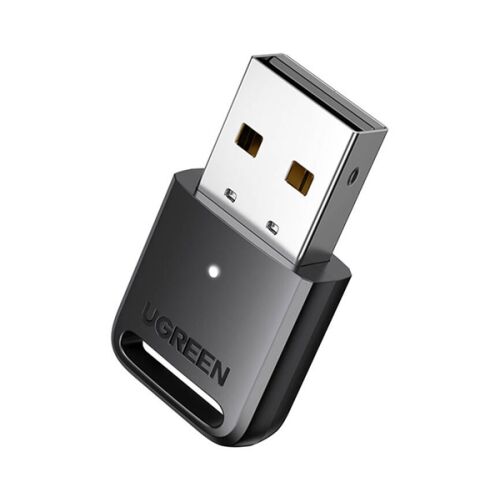 UGREEN CM591 bluetooth adapter USB, LED jelzés, FEKETE 135890413