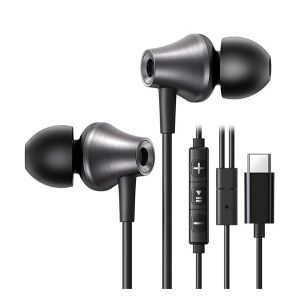 Ugreen EP105 fülhallgató SZTEREO Type-C, felvevő gomb, FEKETE 135890510 - Ugreen