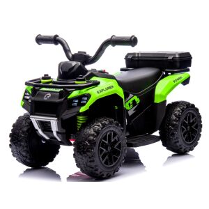 R-Sport zöld elektromos quad gyerekeknek, elölnézet - R-Sport