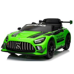 Zöld Mercedes GT3 Evo elektromos kisautó gyerekeknek - R-Sport