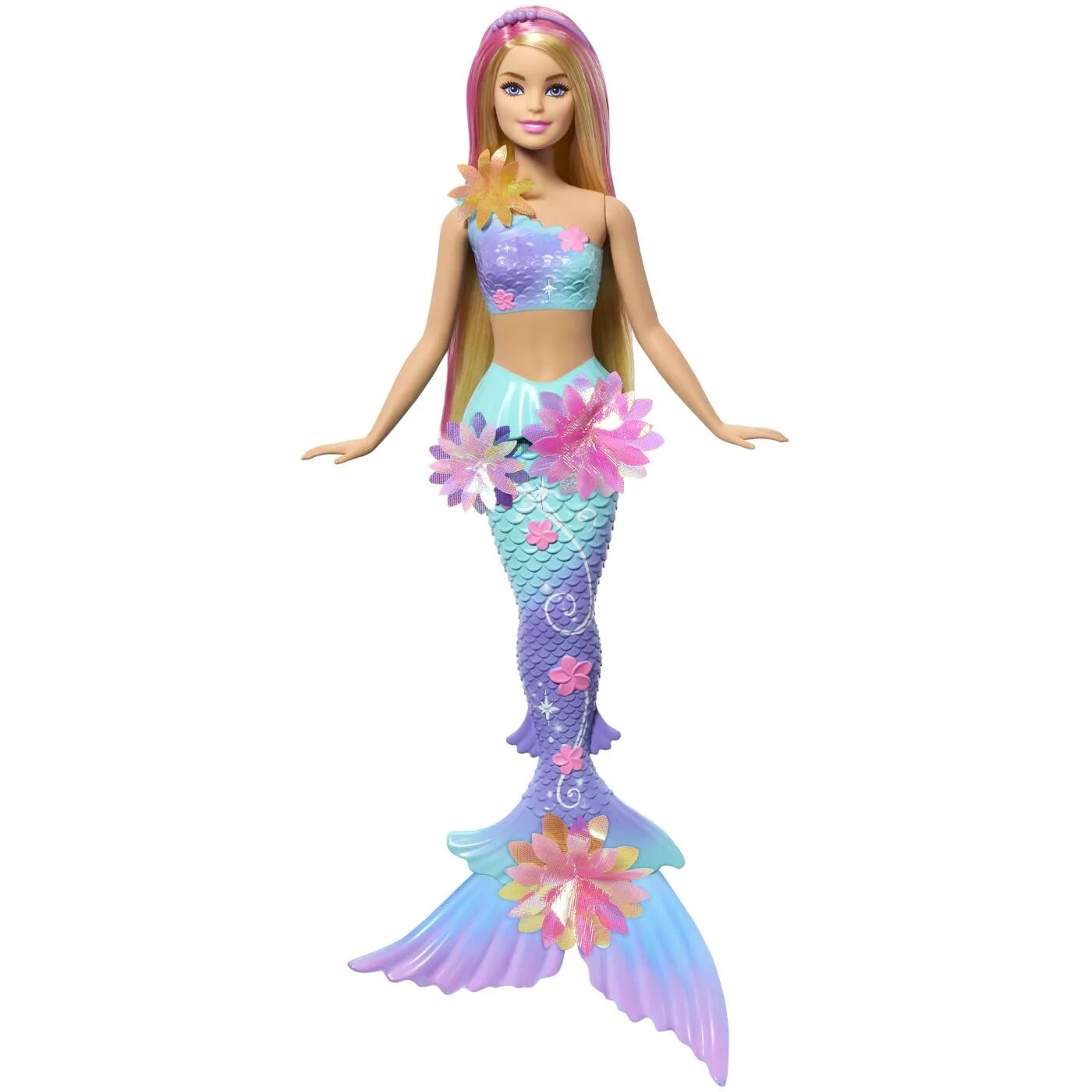 E-shop Bábika Barbie Dreamtopia Kvetinová Morská panna - Malibu
