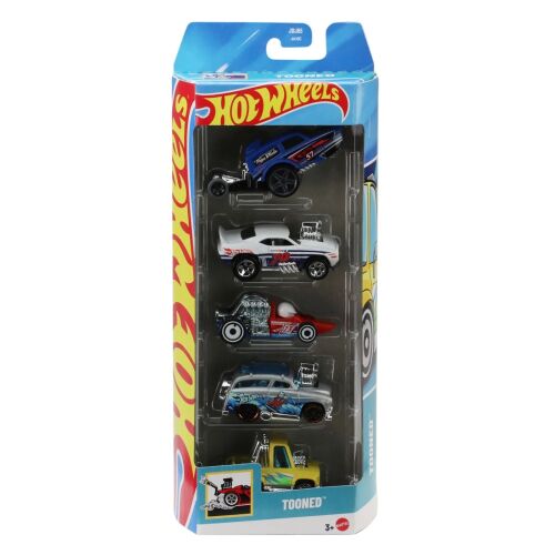 Hot Wheels Tooned 5 darabos Diecast Autó Szett - Játék autó