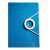 Leitz 180° Active Wow A4 Ringbuch, Blau, Nahaufnahme