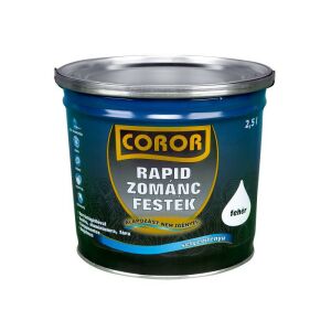 COROR Rapid Zománcfesték fehér 2,5 l 135925113 - Felületkezelő szer