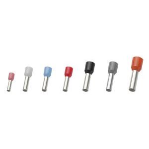 ELEMATIC Érvéghüvely szigetelt 10,0mm - csontszínű 135925215 - Kábel érvéghüvely