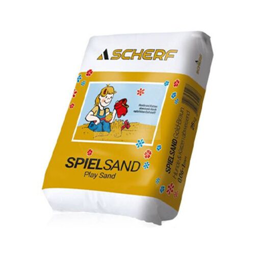 SCHERF játszóhomok 0,06-1mm PE zsák - aranybarna 25kg