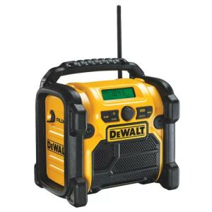 DeWALT 12–18V FM/AM Digital XR rádió, hálózati/akkumulátoros, akku és töltő nélkül DCR020-QW 135925795 - Dewalt
