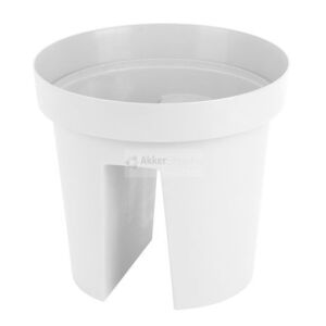 Virágkaspó korlátra fehér 30cm 135925855 - Kaspó