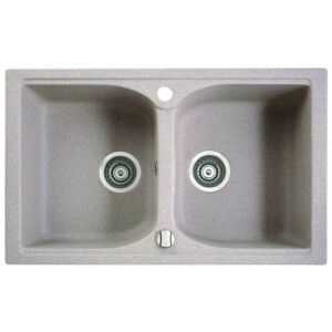 MARMORIN Lukka 2 medencés mosogató - Sand ÉRTÉKCSÖKKENTETT