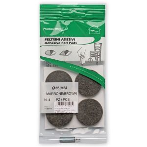 csúsztatófilc öntap.Ř35 barna (4db) - JKH