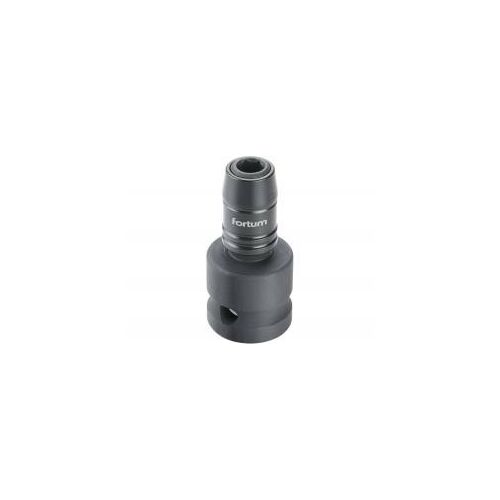 FORTUM Adapter, impakt 1/4" bitek gépi befogásához, gyorskioldóval, hossz: 49mm 135928112