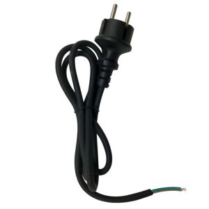 UltraTech dugvillás csatlakozó, 3m vezetékkel, fekete 3*1mm2