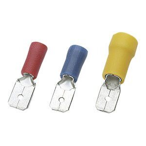 ELEMATIC Szigetelt saru 4,8*0,8mm - piros MALE 135929044 - Elematic