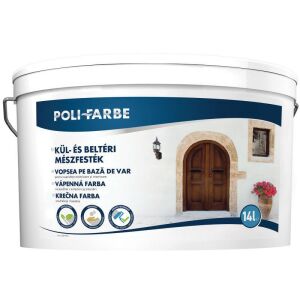 POLI-FARBE Kül- és Beltéri Mészfesték 14l 135929617 - Felületkezelő szer