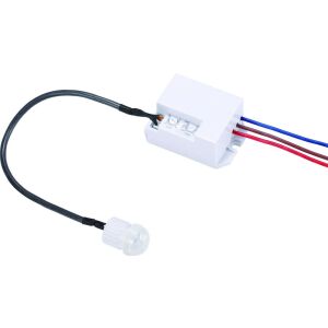 UltraTech mozgásérzékelő, infravörös, 200/800W, 120/360°, fehér