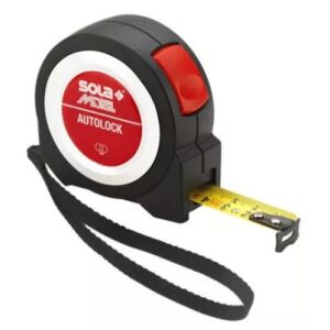 SOLA-Metál Autolock 8 mérőszalag (25mm) 8m 135930039 - Sola