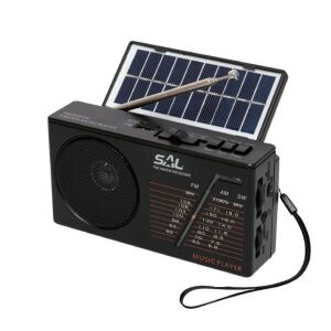 SAL Napelemes rádió és multimédia lejátszó BT/USB/SD RPH 1