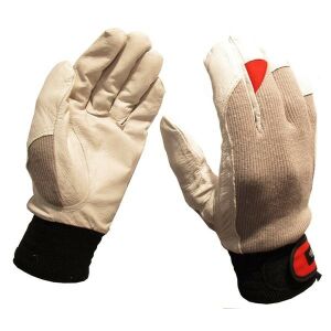 Védőkesztyű bőr tenyér sztreccs GUIDE