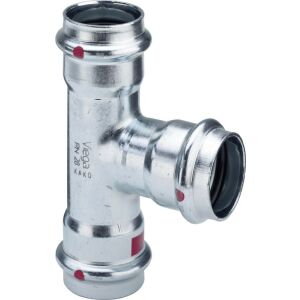 VIEGA Prestabo egál T-idom, préselhető, acél, horganyzott 18mm